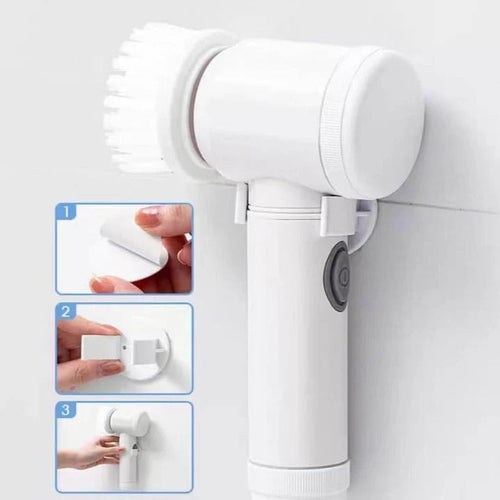 5 in1 Rechargeable Magic Brush Electric Multi-Functional Household Cleaning Brush
